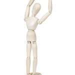 Mallinukke mies 30cm (204)