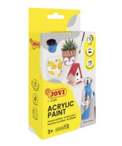 Jovi akryylimaali 6x35ml + sivellin (645)