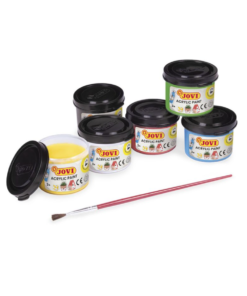 Jovi akryylimaali 6x35ml + sivellin (645) - Image 3