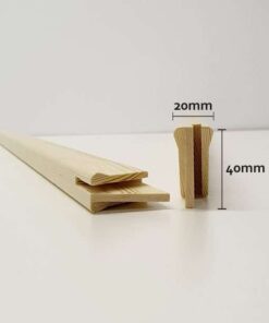40x20mm kiilakehys koottain (outlet)